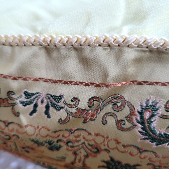 Vintage Silk Brocade accent pillow covers - Picture 4 of 9